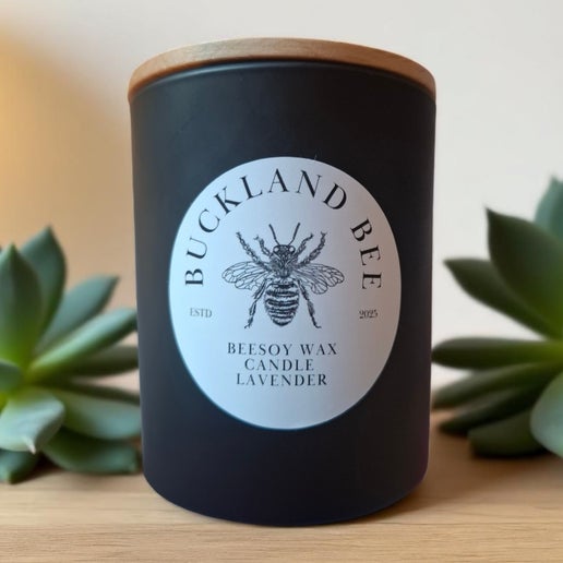 Medium Lavender Candle